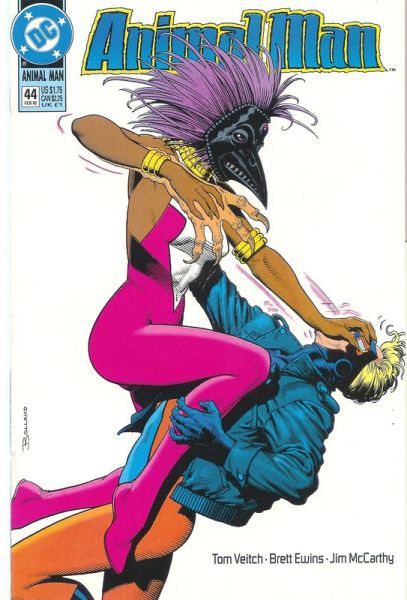 Animal Man 44 Who Is That Masked Woman?