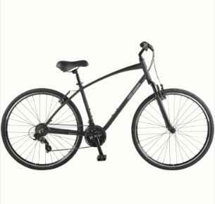 Retrospec Barron Hybrid Bike 21-Speed - Matte Black 2022