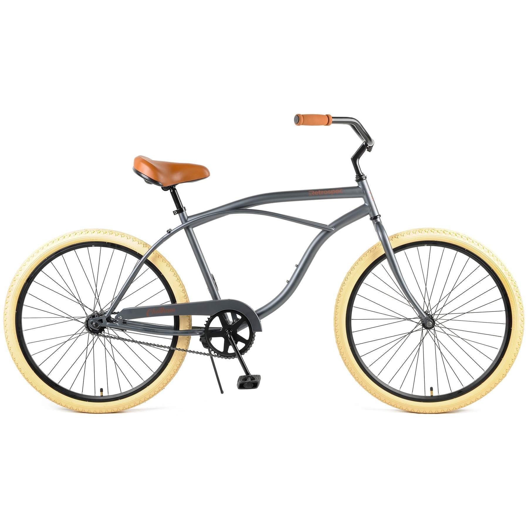 Retrospec Chatham Beach Cruiser 1-Speed 29 - Matte Graphite/Beige 2022