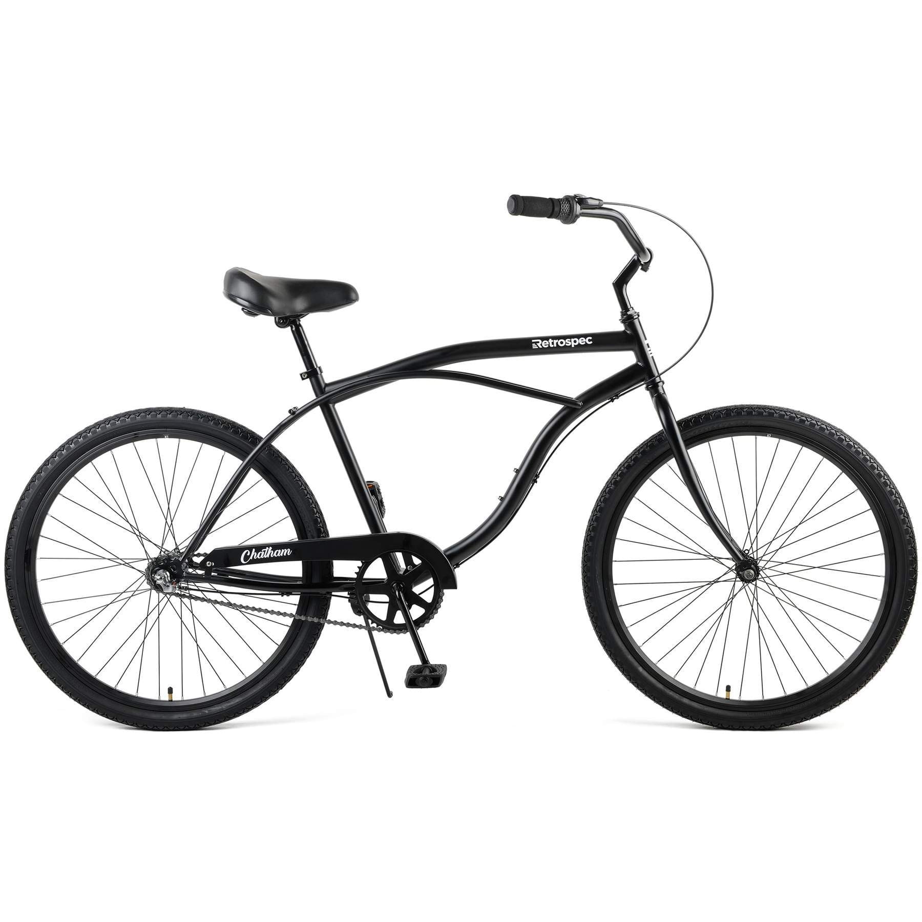Retrospec Chatham Beach Cruiser 3-Speed 26 - Matte Black 2021