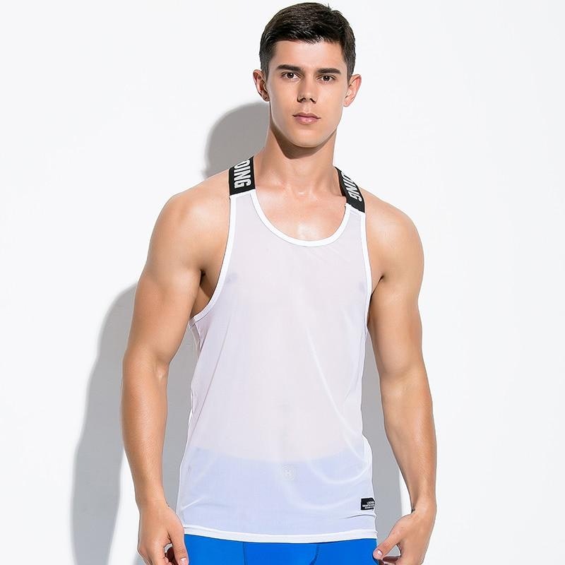 The Triathlete Store Mens Mesh Tank Top