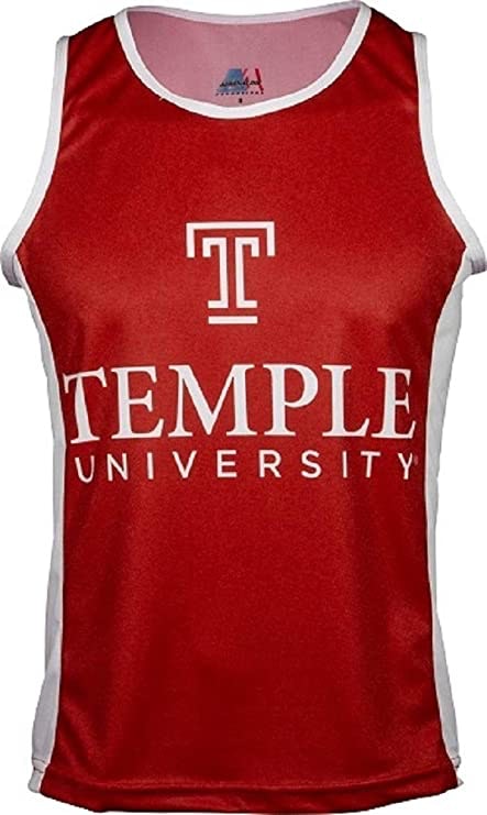 Adrenaline Promotions NCAA Mens Temple University RUN/TRI Singlet