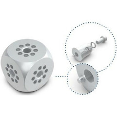 Global Truss Stainless Steel Half Coupler for F34 Base Plates
