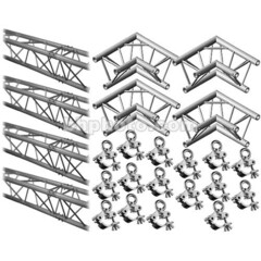 Global Truss DT-Dyno Wheel Round Truss Topper for F34-Series Square Truss