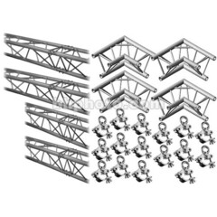 Global Truss 3.28' Truss Segment with Six Main Cords