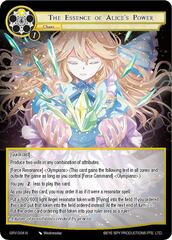 The Essence of Alice's Power - GRV-004 - N