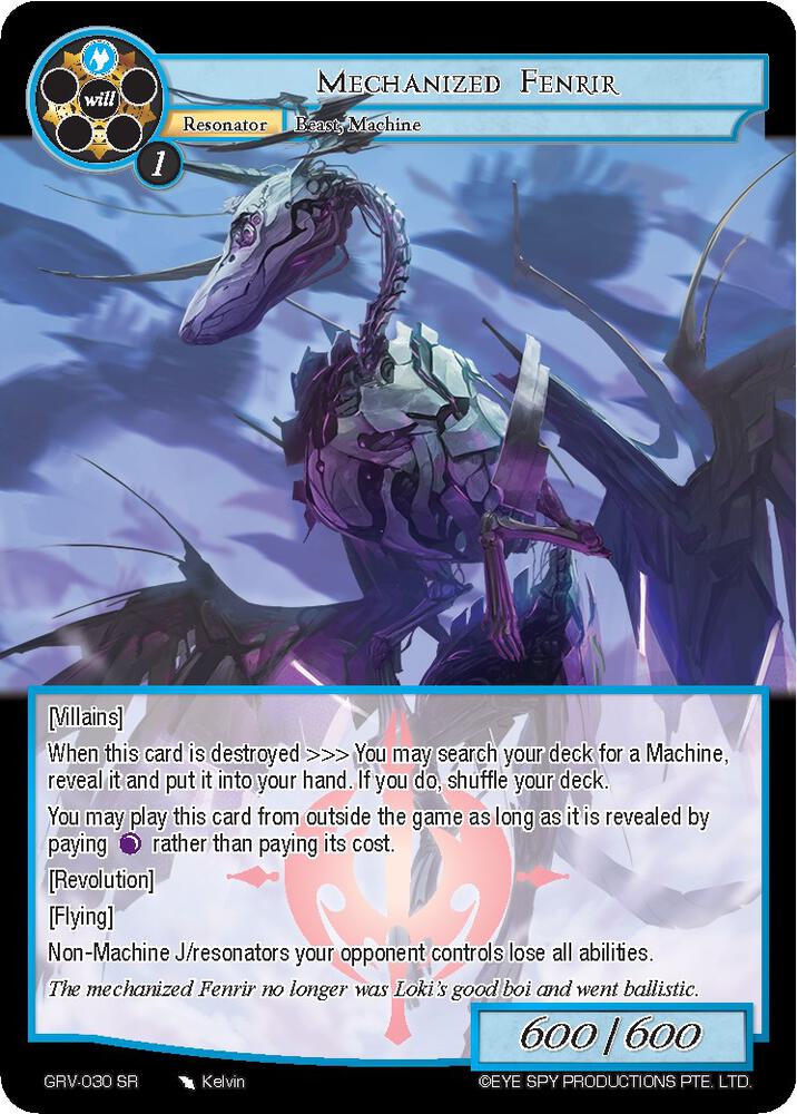 Mechanized Fenrir - GRV-030 - SR