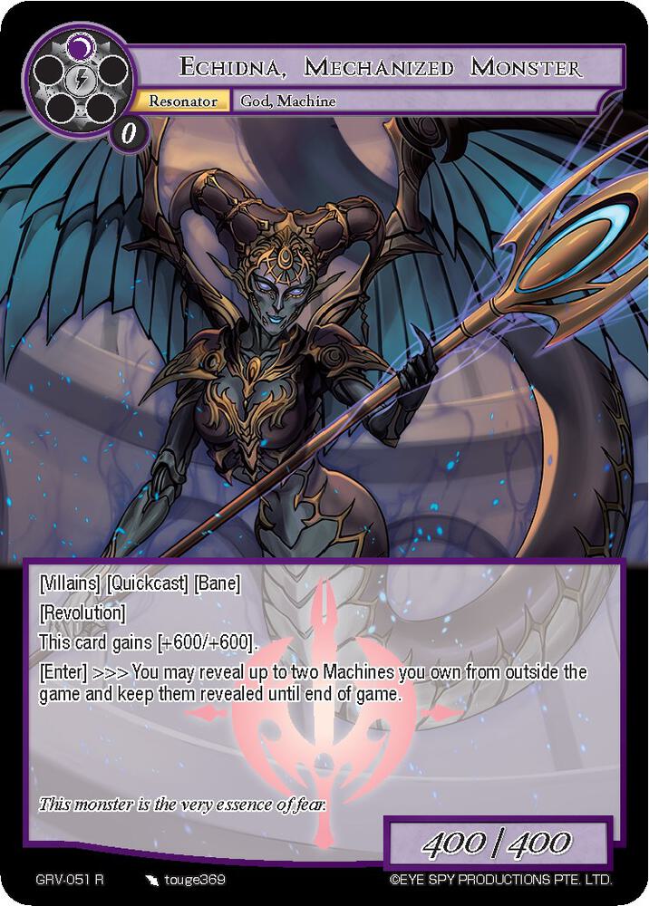 Echidna, Mechanized Monster - GRV-051 - R