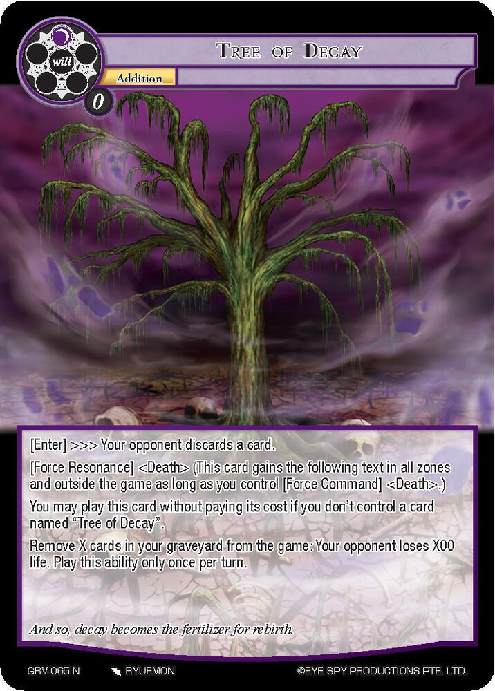 Tree of Decay - GRV-065 - N