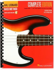 Hal Leonard Bass Method Complete Edition with Online Audio