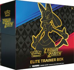 Pokemon Sword & Shield - Crown Zenith Elite Trainer Box