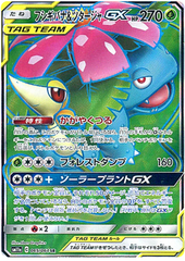 Venusaur & Snivy GX - 065/064 - Secret Rare