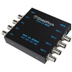 ShieldRock TWELVE MUX 12G-SDI Mux/DeMux Converter