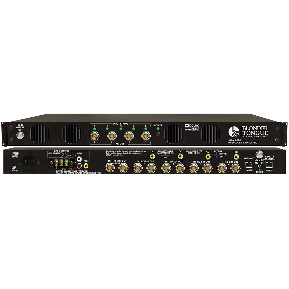 Blonder Tongue 4-Program HD-SDI Encoder