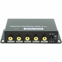 Shinybow SB-3701RCA 1 x 4 Composite Video Distribution Amplifier (RCA)