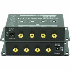 Shinybow SB-2812 4 x 4 Composite Video Booster (RCA)