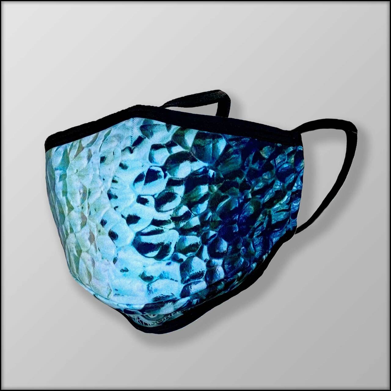 INKnBURN Glass 3-Layer Face Mask