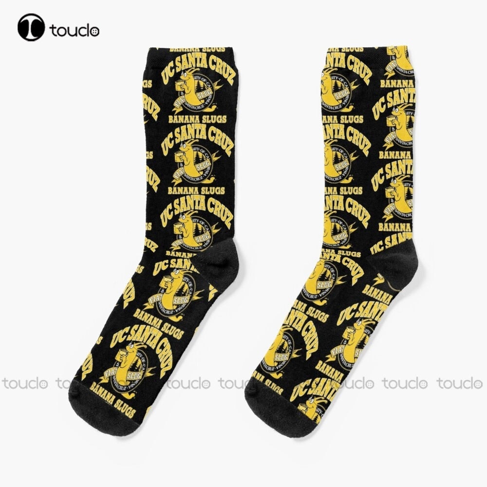 UCSC Santa Cruz Banana-Slugs Socks