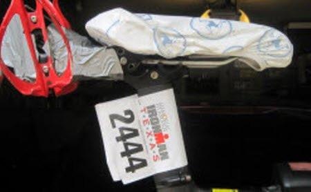 Tyvek Bike Seat Cover