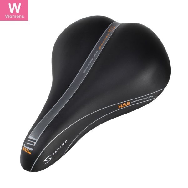 Serfas Ladies Saddle Reactive Gel - Vinyl 2016