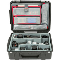 PortaBrace Photography Hard Case with Custom Divider Kit (Blue)
