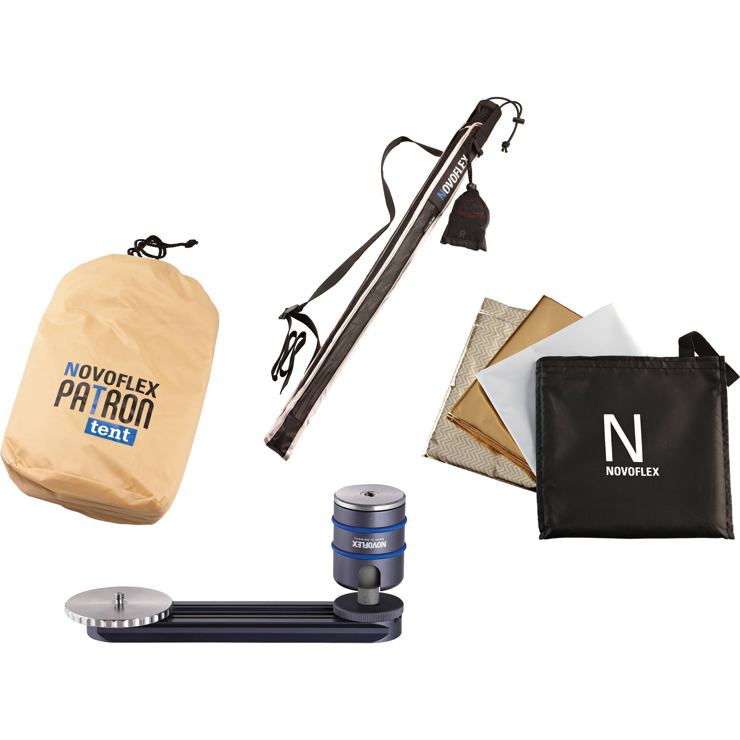 Novoflex PATRON Photo Umbrella Set (Sand)
