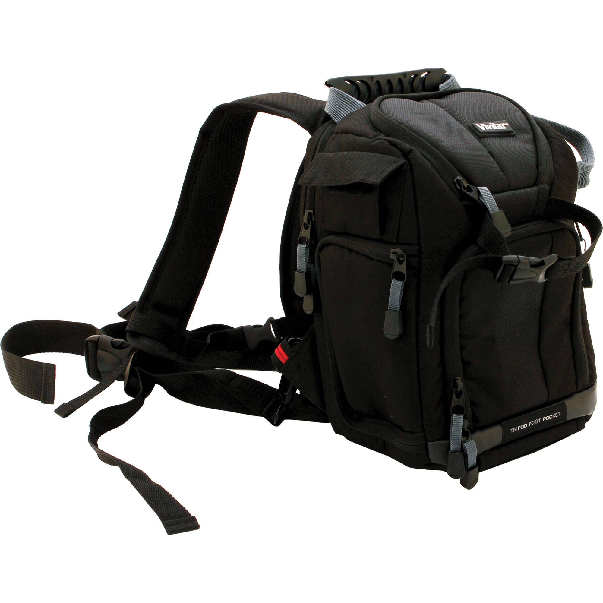 Vivitar DKS-10 Photo/SLR/Tablet Sling Backpack (Black)