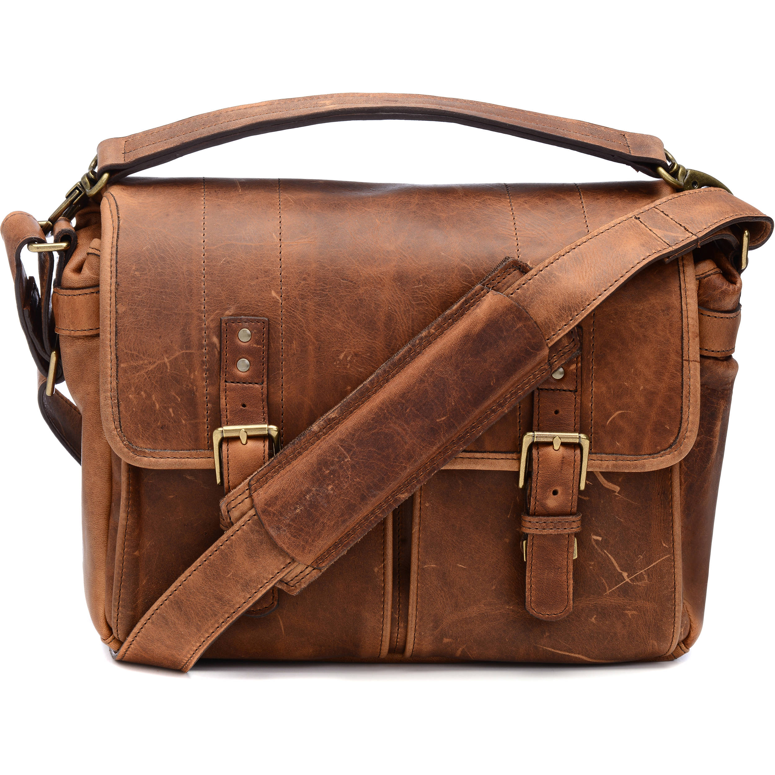 ONA Brixton Camera/Laptop Messenger Bag (Canvas, Olive)