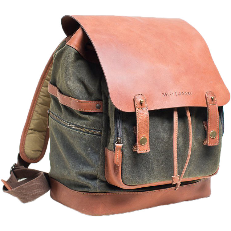 FEDERICO SERRANI Springbok Leather Camera Bag (Aquamarine)