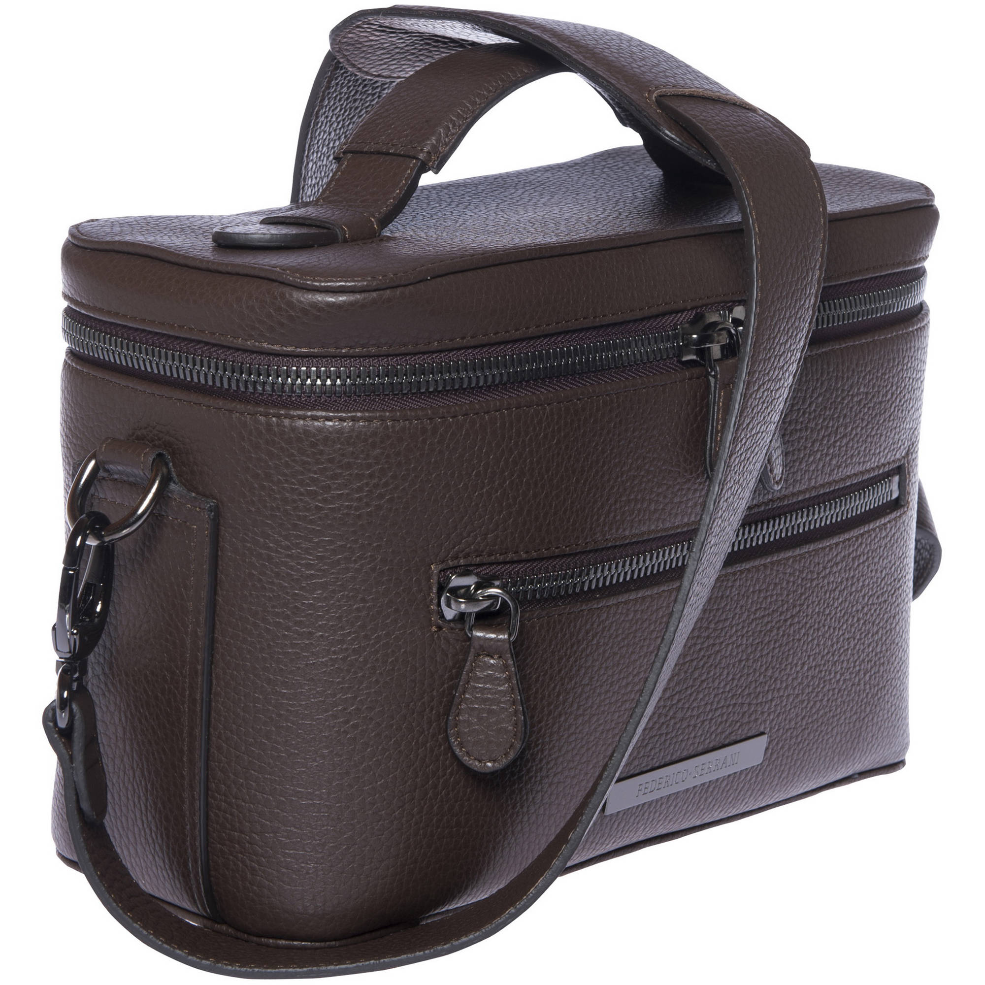 POMPIDOO Palermo Camera Bag (Almond Brown)