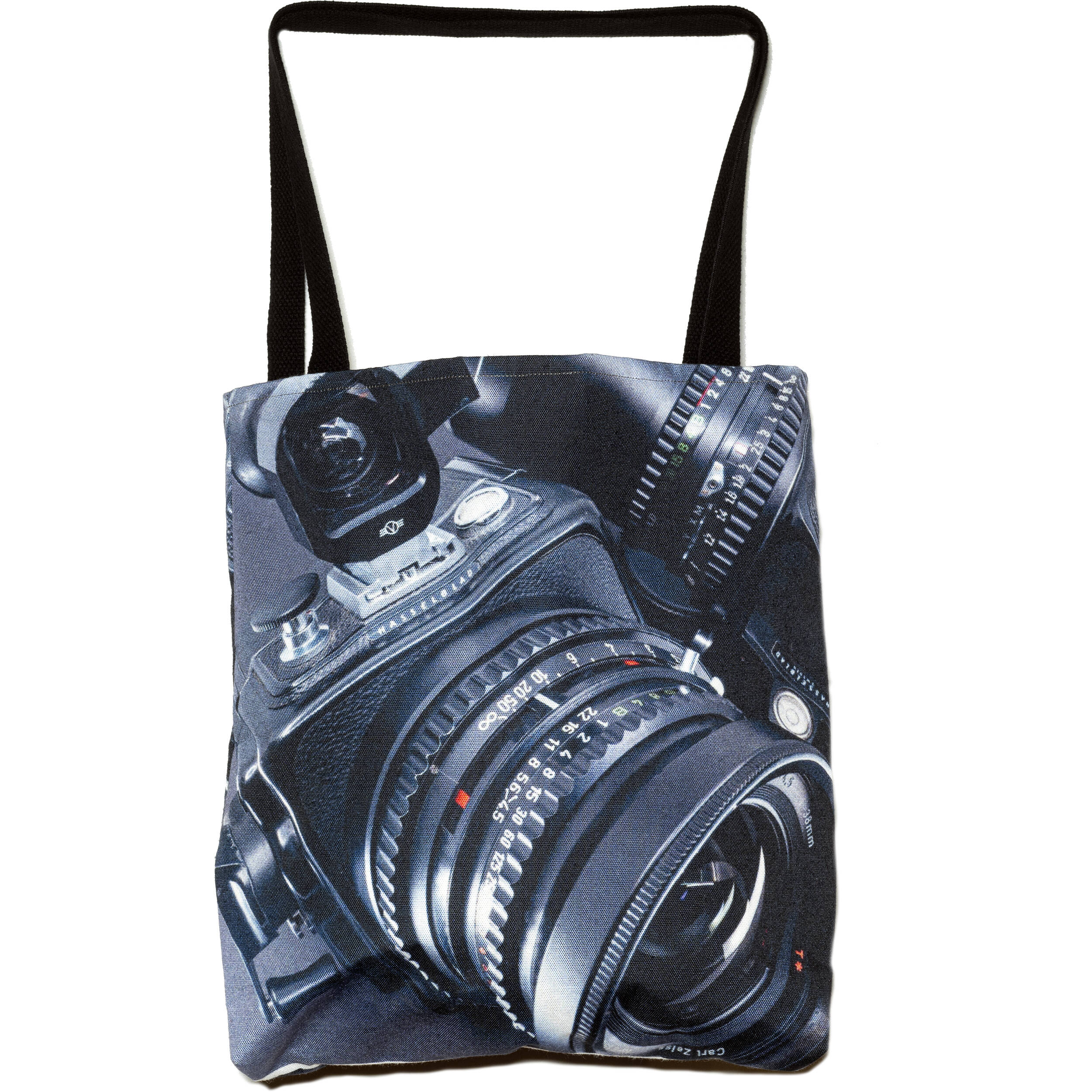 Humvee Cotton Canvas Duffle Bag (Large, Black)