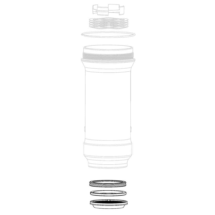 RockShox Deluxe / Super Deluxe Volume Reducer Kit 3pcs 2019