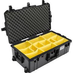 Pelican Vault V200 Medium Case with Lid Foam and Dividers (Black)
