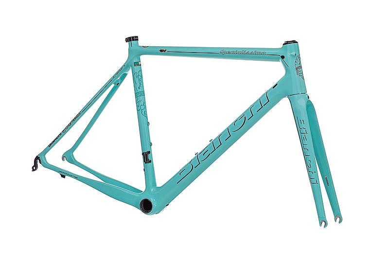 Bianchi Specialissima Frameset W/ Bar & Stem - 2021