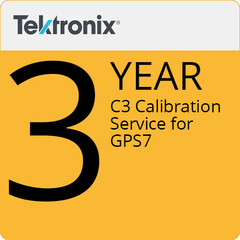 Tektronix 3-Year Calibration Service for GPS7 Modules
