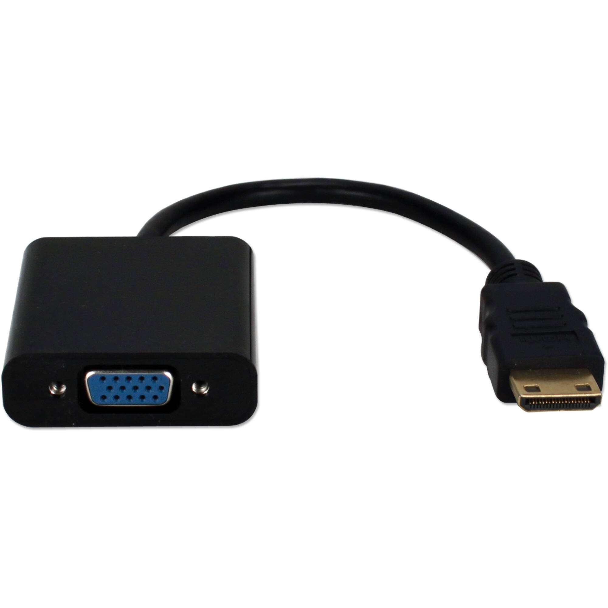 QVS Mini-HDMI to VGA Video Converter