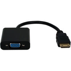 QVS Mini-HDMI to VGA Video Converter