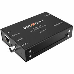 BZBGear 1080p H.264/265 SDI Video/Audio to IP Streaming Encoder