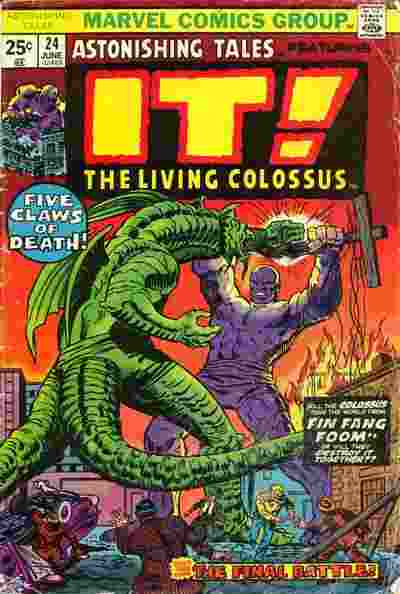 Astonishing Tales Vol. 1 24 Five Claws Of Death