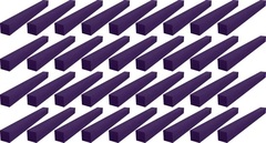 Auralex 2 inch CornerFill 2x24 inch Acoustic Absorber 36-pack - Purple
