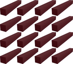 Auralex 3 inch CornerFill 3x24 inch Acoustic Absorber 16-pack - Burgundy