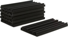 Auralex 4 inch Studiofoam Metro 2x4 foot Acoustic Panel 6-pack - Charcoal