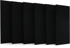 Primacoustic 2 inch Broadway 2x4 foot Beveled-edge Broadband Absorber 6-pack - Black