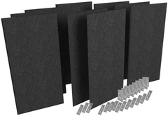 Auralex ProPanel ProKit-1 Acoustical Room Treatment System - Black SonoSuede