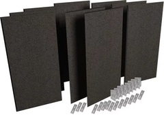 Auralex ProPanel ProKit-1 Acoustical Room Treatment System - Obsidian