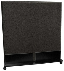 Auralex 4 inch ProGO 44 4x4 foot Stand Mounted Absorber - Obsidian