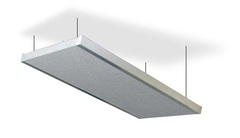 Primacoustic 2 inch Stratus 24x48 inch Studio Ceiling Cloud Panel with Suspension Frame - Grey