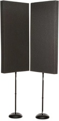 Auralex 3-inch ProMAX v2 24x48 inch Stand-mounted Acoustical Panel 2-pack - Charcoal