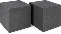 Auralex CornerFill Cubes 12x12x12 inch Studiofoam Bass Trap 2-pack - Charcoal