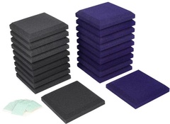 Auralex Home Office Kit Acoustic Panel 20-pack - Purple/Charcoal